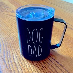 Dog Dad Rae Dunn 12 oz. stainless steel to go cup